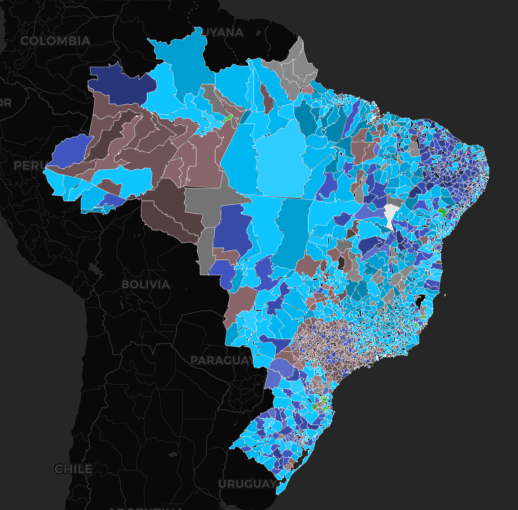 Mapa 1955